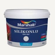 Marshall Silikonlu Özel Mat 2.5 lt Balçiçek İç Cephe Boyası