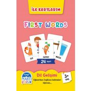 Martı Çocuk Yayınları - First Words - İlk Kartlarım