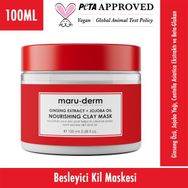 Maruderm 100 ml Ginseng Özü Jojoba Yağı Besleyici Kil Maskesi
