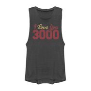 Marvel 3000 Loves Kolsuz Charcoal Kadın Atlet