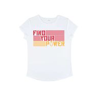 Marvel Avengers Classic Iron Power Tekerlekli Beyaz Kadın T-shirt