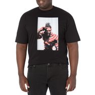 Marvel Big & Tall Classic Killmonger Jan19 Siyah Erkek T-shirt