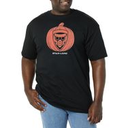 Marvel Big & Tall Classic Starlord Pumpkin Siyah Erkek T-shirt