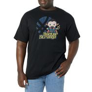 Marvel Big & Tall Classic Strange Kawaii Siyah Erkek T-shirt