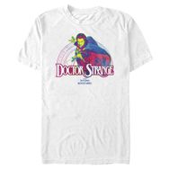 Marvel Big & Tall Doctor Strange in the Multiverse of Madness Doc Neon Üst Kısa Kollu Beyaz Erkek T-shirt
