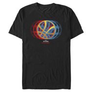 Marvel Big & Tall Doctor Strange in The Multiverse of Madness Gradyan Seal Siyah Erkek T-shirtn