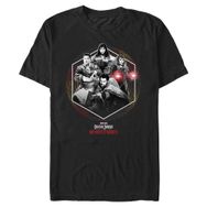 Marvel Big & Tall Doctor Strange in The Multiverse of Madness Group Together Black Erkek T-shirt