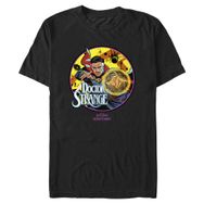 Marvel Big & Tall Doctor Strange in The Multiverse of Madness Kahraman Rozeti Siyah Erkek T-shirt