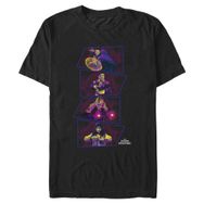 Marvel Big & Tall Doctor Strange in The Multiverse of Madness Panel Group Shot Siyah Erkek T-shirt
