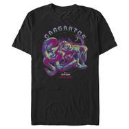 Marvel Big & Tall Doctor Strange in the Multiverse of Madness Tentacle Caper Üst Kısa Kollu Siyah Erkek T-shirt
