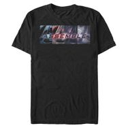 Marvel Big & Tall Endgame Logolu Dört Black Erkek T-shirt