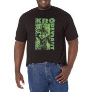Marvel Big & Tall Eternals Green Kro Üst Kısa Kollu Siyah Erkek T-shirt