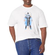 Marvel Big & Tall Eternals Phastos Mor Üst Kısa Kollu Beyaz Erkek T-shirt