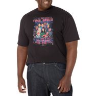 Marvel Big & Tall Eternals Unknown Equations Üst Kısa Kollu Siyah Erkek T-shirt