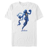 Marvel Big & Tall Games Ms Scene Üst Kısa Kollu Beyaz Erkek T-shirt