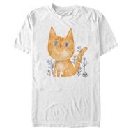 Marvel Big & Tall Goose the Cat Üst Kısa Kollu Beyaz Erkek T-shirt