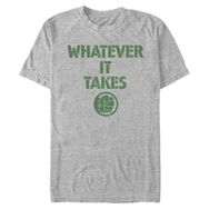 Marvel Big & Tall Hulk Spirit Üst Kısa Kollu Athletic Heather Erkek T-shirt