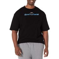 Marvel Big & Tall Karınca Adam ve Yaban Arısı Quantumania Logolu Black Erkek T-shirt