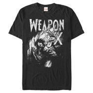 Marvel Big & Tall Klasik All Rage Black Erkek T-shirt