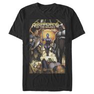 Marvel Big & Tall Klasik Asgardians Oct18 Black Erkek T-shirt