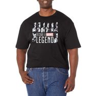 Marvel Big & Tall Klasik Become Legend Black Erkek T-shirt