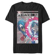 Marvel Big & Tall Klasik Captblackbolt Jan18 Black Erkek T-shirt