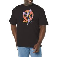 Marvel Big & Tall Klasik Da Beast Black Erkek T-shirt