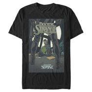 Marvel Big & Tall Klasik Doctor Strange Ghost Dog Oct18 Black Erkek T-shirt