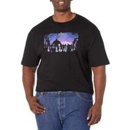 Marvel Big & Tall Klasik Fight The Future Black Erkek T-shirt
