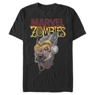 Marvel Big & Tall Klasik Head of Wasp Üst Kısa Kollu Siyah Erkek T-shirt