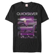 Marvel Big & Tall Klasik Run Faster Üst Kısa Kollu Siyah Erkek T-shirt
