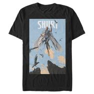 Marvel Big & Tall Klasik Shuri Jan19 Black Erkek T-shirt