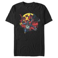 Marvel Big & Tall Klasik Strange Venom W Sembollü Siyah Erkek T-shirt