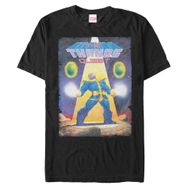 Marvel Big & Tall Klasik Thanos Quest Black Erkek T-shirt