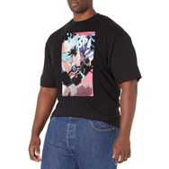 Marvel Big & Tall Klasik Unstoppable Wast Dec18 Üst Kısa Kollu Siyah Erkek T-shirt