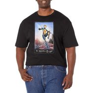 Marvel Big & Tall Klasik Winsome Wasp Üst Kısa Kollu Siyah Erkek T-shirt