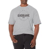 Marvel Big & Tall Last Stand Üst Kısa Kollu Athletic Heather Erkek T-shirt