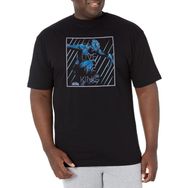 Marvel Big & Tall Live King Black Erkek T-shirt
