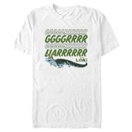 Marvel Big & Tall Loki Cosmic Mistake Üst Kısa Kollu Beyaz Erkek T-shirt