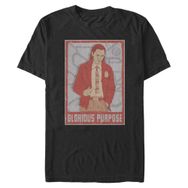 Marvel Big & Tall Loki Glorious Purpose Üst Kısa Kollu Siyah Erkek T-shirt