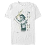 Marvel Big & Tall Loki Mischief Scamp Üst Kısa Kollu Beyaz Erkek T-shirt