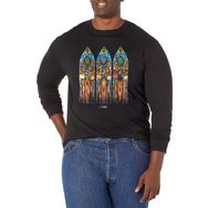 Marvel Big & Tall Loki Protect and Preserve Üst Kısa Kollu Siyah Erkek T-shirt