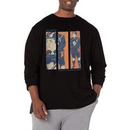 Marvel Big & Tall Loki Time Hunter Üst Kısa Kollu Siyah Erkek T-shirt