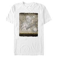 Marvel Big & Tall Moon Knight Mrknight Scroll Fragment Üst Kısa Kollu Beyaz Erkek T-shirt