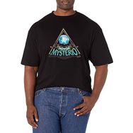 Marvel Big & Tall Mysterio Üçgen Üst Kısa Kollu Siyah Erkek T-shirt
