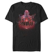 Marvel Big & Tall Red Eternals Üst Kısa Kollu Siyah Erkek T-shirt
