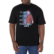 Marvel Big & Tall Shang-chi Know Yourself Üst Kısa Kollu Siyah Erkek T-shirt