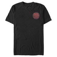 Marvel Big & Tall Shang-chi Rendered Sembol Üst Kısa Kollu Siyah Erkek T-shirt
