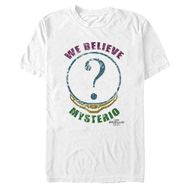 Marvel Big & Tall Spider-Man: No Way Home Believe Mysterio 2 Üst Kısa Kollu Beyaz Erkek T-shirt