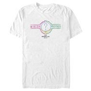 Marvel Big & Tall Spider-Man: No Way Home Believe Mysterio 4 Üst Kısa Kollu Beyaz Erkek T-shirt